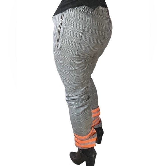 Eptm Drawstring Houndstooth Showroom Pants - Picture 4 of 14